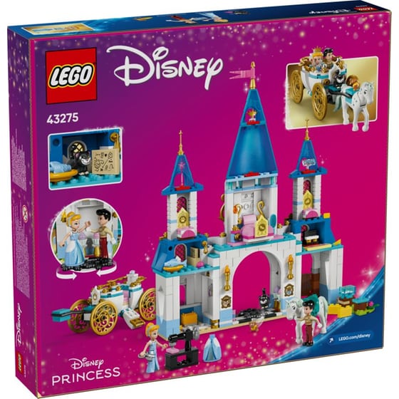 LEGO® Disney Cinderella's Castle & Horse Carriage (43275) image 7