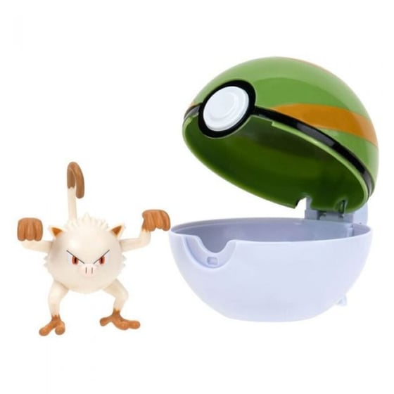 Jazwares Φιγούρα Pokemon Poke Ball Clip N Go Mankey image 1