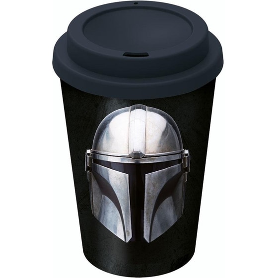 Κούπα Θερμός Stor The Mandalorian 390 ml - Μαύρη image 0