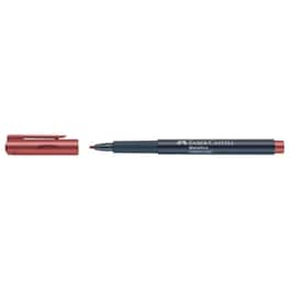 Μαρκαδόρος Σχεδίου - Ειδικων Χρήσεων Faber Castell Χειροτεχνίας Metallics Κόκκινο