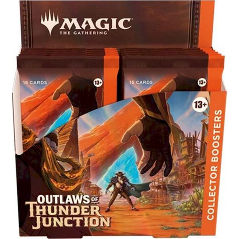 WIZARDS OF THE COAST Magic The Gathering Collector Booster Box (12 Boosters) - Outlaws Of Thunder Junction