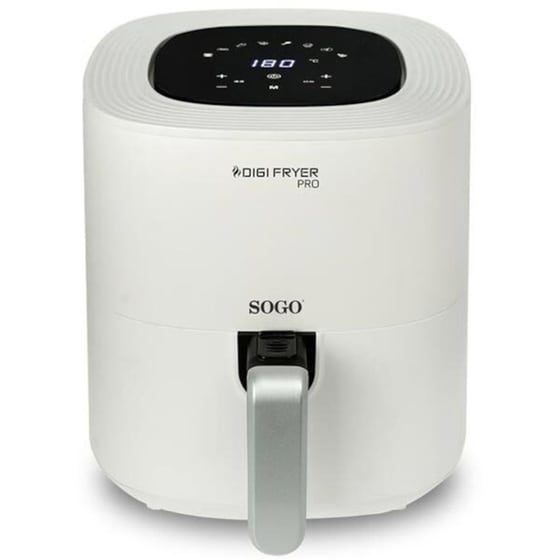 SOGO FRE-SS-10815 με Αποσπώμενο Κάδο 1700 W 5.5 L Λευκό Φριτέζα Αέρος image 0