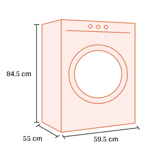 HISENSE DH3S802BW2 8 kg με Αντλία Θερμότητας Λευκό με WiFi Στεγνωτήριο Ρούχων image 1