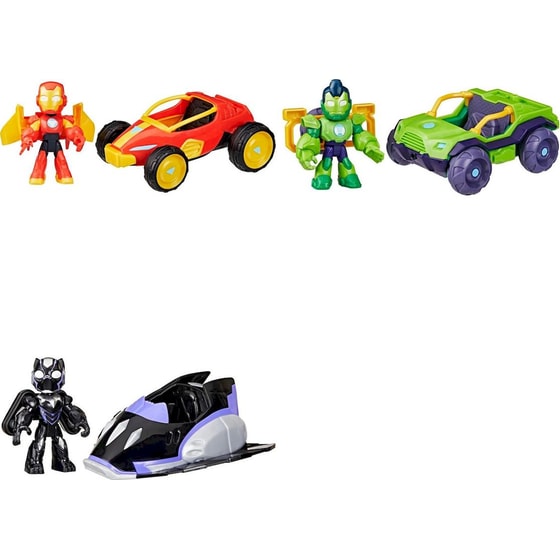 Hasbro Φιγούρα Marvel Iron Man & his Awesome Friends 2 σε 1 - 1 Τμχ Τυχαία Επιλογή Σχεδίου (G12575) image 2