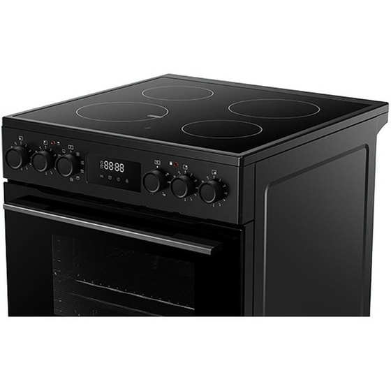 DAVOLINE CMFB 1100 BL 70 Lt Μαύρο Ηλεκτρική Κουζίνα Κεραμική image 1