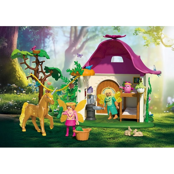 PLAYMOBIL®&nbsp; Magic Νεραϊδόσπιτο και Μονόκερος (71838) image 5
