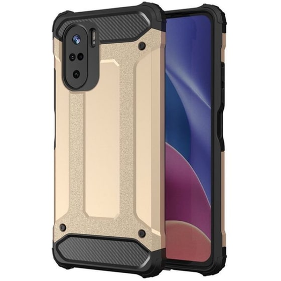 Θήκη Xiaomi Poco F3/Mi 11i - Sonique Heavy Armor - Χρυσό image 0