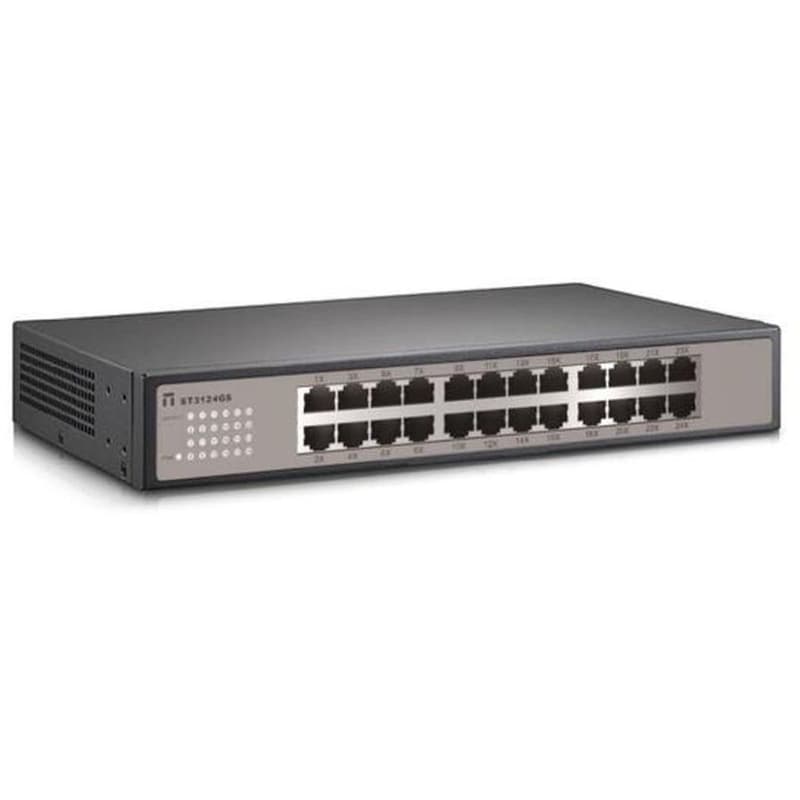 STONET Stonet ST3124GS Network Switch Unmanaged L2 Gigabit Ethernet (1000 Mbps) 24-Port