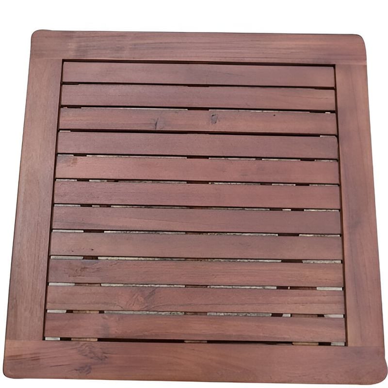 WOODWELL Επιφάνεια Τραπεζιού Woodwell 4 τμχ από Ξύλο φ60x60 cm - Καφέ