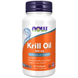 Λιπαρά Οξέα Now Neptune Krill Oil 500mg - 60 μαλακές κάψουλες