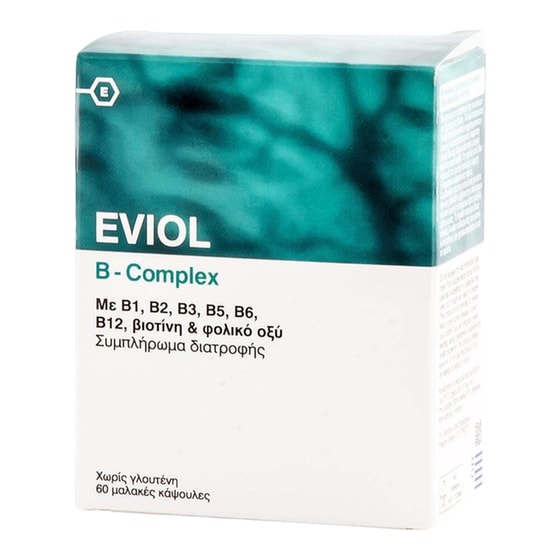 Eviol Vitamin B Complex - 60 κάψουλες image 0