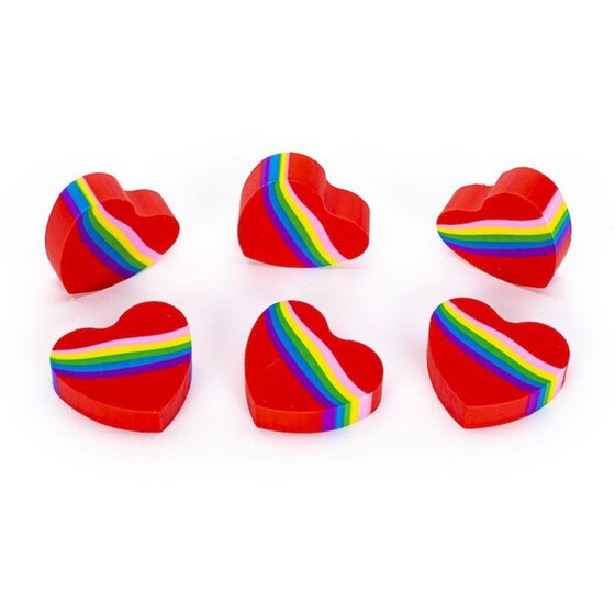 Σετ Γόμες TCD Made For Kids Heart (6 Τεμάχια) image 2