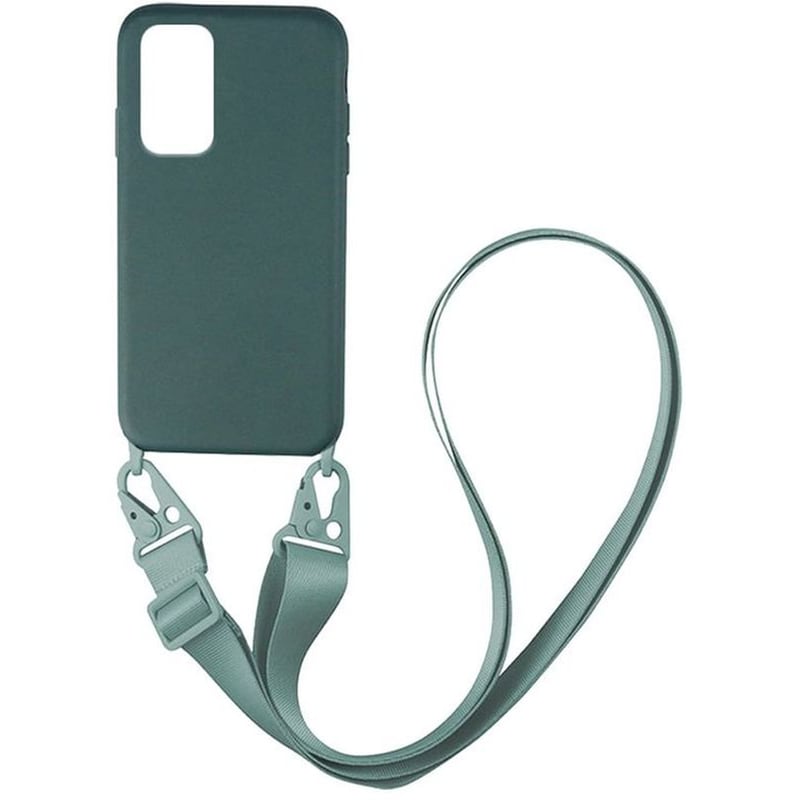 Θήκη Xiaomi Redmi Note 11S - Sonique Carryhang Liquid Silicone Strap - Πράσινο