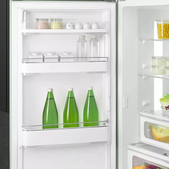 SMEG FAB30LPG6 294 Lt Πράσινο Δίπορτο Ψυγείο image 8