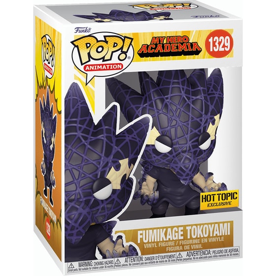 Funko Pop! Animation - My Hero Academia - Fumikage Tokoyami #1329 image 1