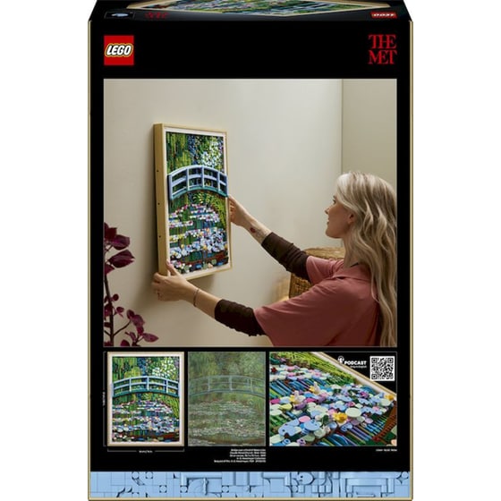 LEGO® Art Claude Monet – Bridge over a Pond of Water Lilies (31220) image 9