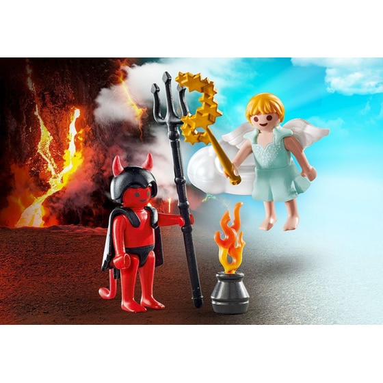PLAYMOBIL® Special Plus Αγγελάκι & Διαβολάκι (71170) image 1