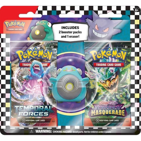 Pokémon TCG: Back To School Eraser Blister 2024 image 1