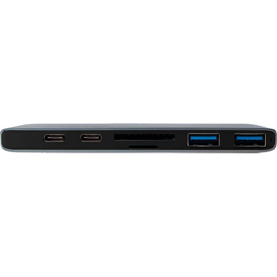 Docking Station LogiLink UA0302 7-Port USB 3.0 συμβατό με Dual USB-C image 1