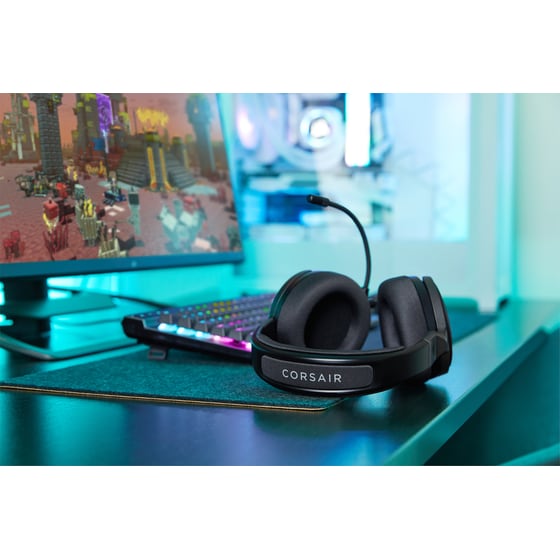 Corsair Premium Virtuoso Pro RGB Elite Gaming Ακουστικά 3.5 mm - Carbon image 5