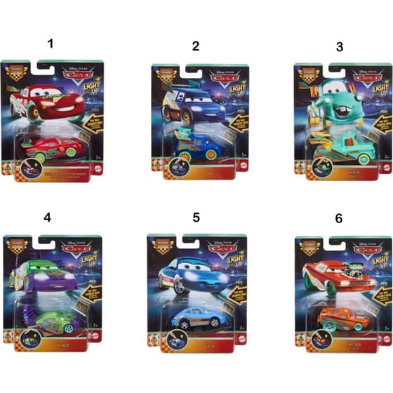 Αυτοκινητάκια Mattel Disney: Cars Light Up - Τυχαία Επιλογή image 1