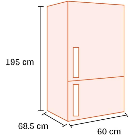 DAVOLINE NCRF 390 IX Total No Frost 347 Lt Inox Ψυγειοκαταψύκτης image 2