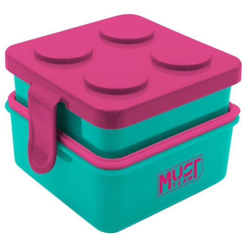 Φαγητοδοχείο Must 850ml + 500ml με Κουτάλι (1 Τεμάχιο)