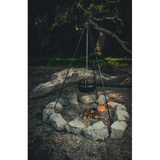 Μαντεμένια Γάστρα Dutch Oven THE WINDMILL TWM009 3.8 L Μαύρο image 3