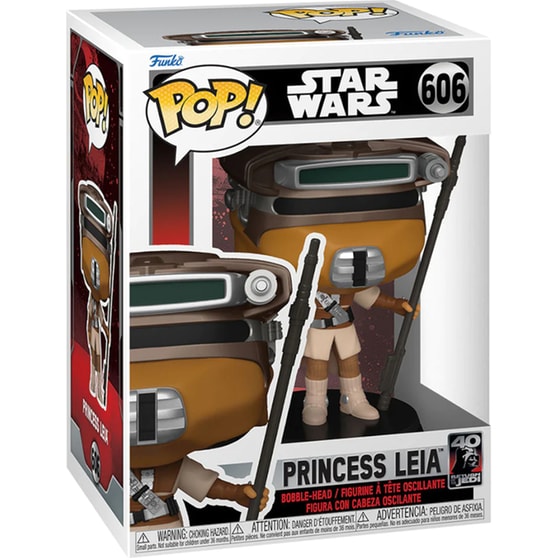 Funko Pop! Star Wars - Return of the Jedi #40th Anniversary - Princess Leia #606 image 1