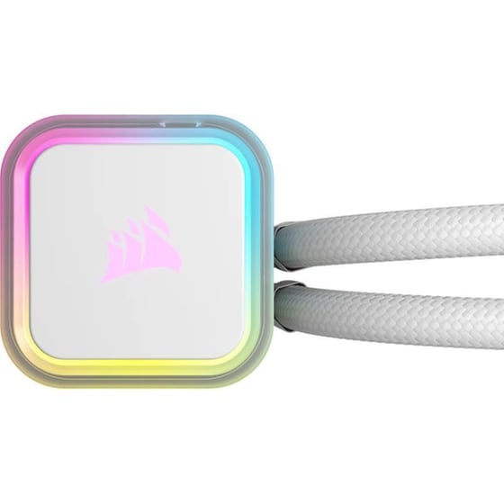 Corsair Cpu Cooler Icue H150i Rgb Elite Liquid 360mm - White image 3