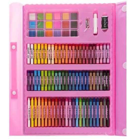 Σετ Ζωγραφικής Aria Trade με Βαλιτσάκι Μεταφοράς (208 Τεμάχια) image 1