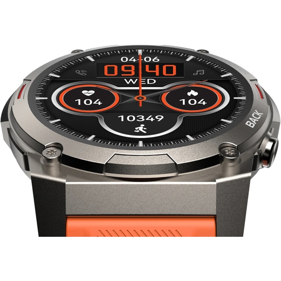 Smartwatch HiFuture FutureGo Mix2 36mm - Sunshine Orange image 3