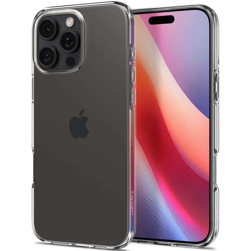 SPIGEN Θήκη Apple iPhone 16 Pro - Spigen Liquid Crystal Σιλικόνη - Crystal Clear (ACS08112)