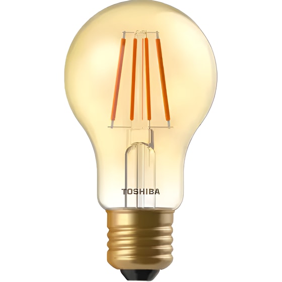 Λάμπα LED Toshiba Filament A60 E27 4.5W 2200K - Θερμό Λευκό image 1