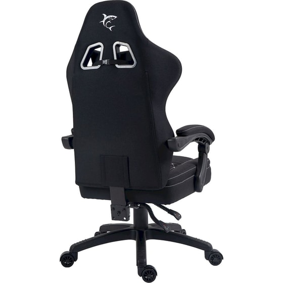 Καρέκλα Gaming White Shark Austin Υφασμάτινη - Μαύρη image 7