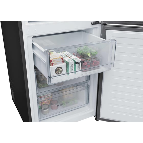 HAIER HDPR3618DNPD Total No Frost 355 Lt Dark Inox Ψυγειοκαταψύκτης image 9