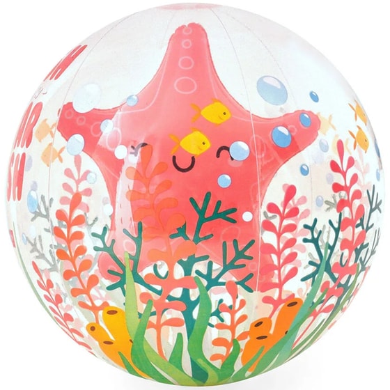 Φουσκωτή Μπάλα Παραλίας Legami 3D Starfish - Πορτοκαλί image 0