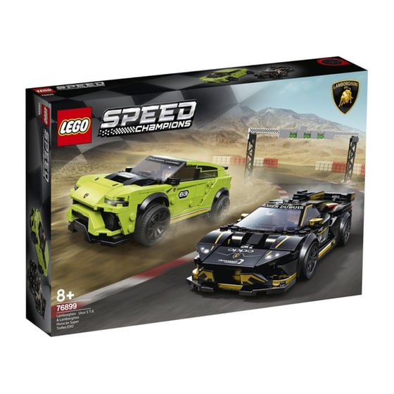 LEGO® Speed Champions Lamborghini Urus ST-X & Lamborghini Huracán Super Trofeo EVO (76899) image 0