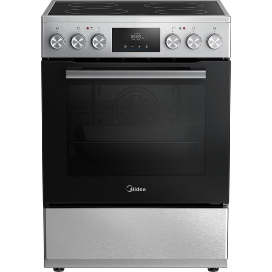 MIDEA MFO24D-AE4R10F(SS) 70 Lt Inox Ηλεκτρική Κουζίνα Κεραμική image 0