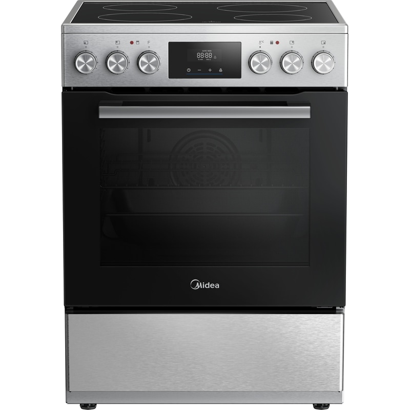 MIDEA MFO24D-AE4R10F(SS) 70 Lt Inox Ηλεκτρική Κουζίνα Κεραμική