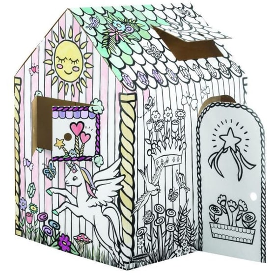 Κατασκευή Χαρτόσπιτο Δημιουργικότητας (σπιτάκι) image 0