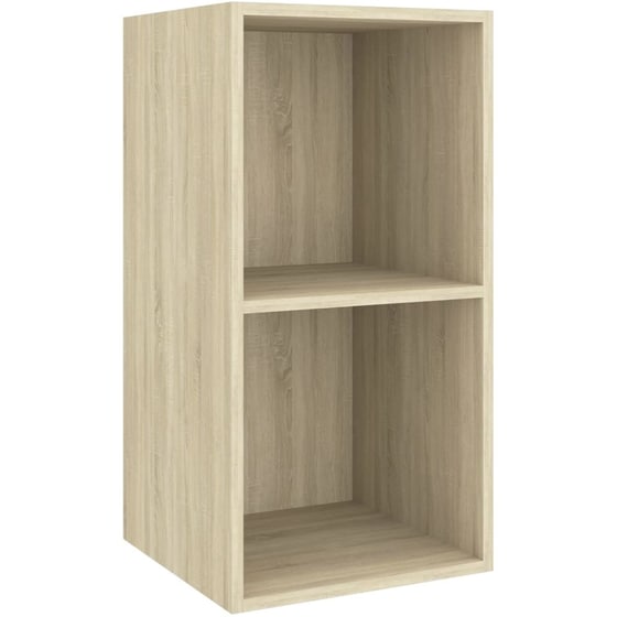 Έπιπλο Τηλεόρασης VidaXL Μοριοσανίδα 72x37x37cm - Καφέ image 0