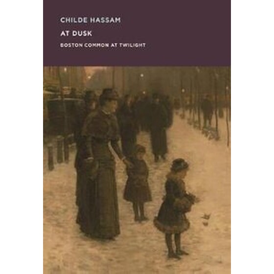 Childe Hassam- at Dusk, Boston Common at Twilight image 0