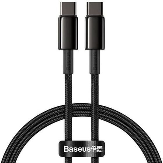 Καλώδιο δεδομένων Baseus USB-C σε USB-C 100W 2m - Μαύρο image 0