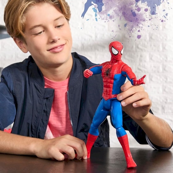 Hasbro Φιγούρα Marvel Spiderman Titan Series Classic Spiderman (30cm) (G2715) image 3