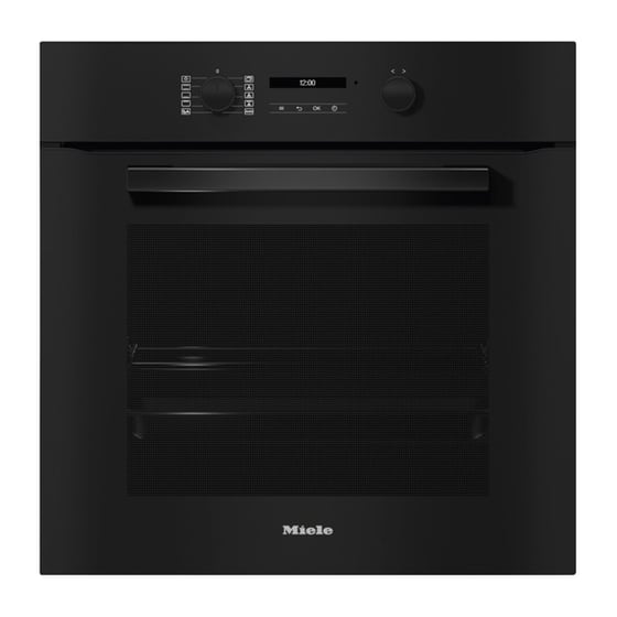 MIELE 2861-1 B125 & KM 7466 FR 125 Edition 76 Lt Μαύρο Eντοιχιζόμενο Σετ Φούρνος και Εστία image 1