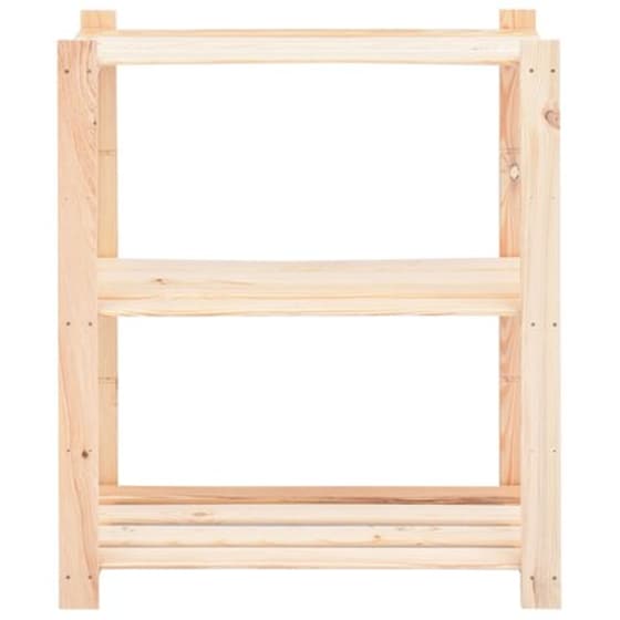 Vidaxl Ραφιέρες 3 Επιπέδων 5 Τεμ 150 Κ. 80x38x90 Εκ. Μασίφ Ξύλο Πεύκου image 4
