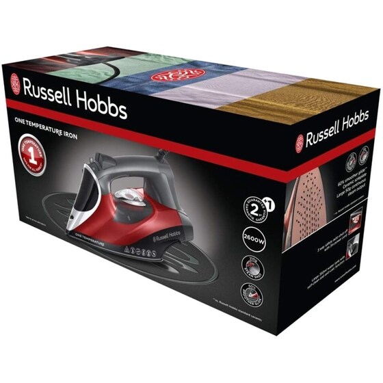 RUSSELL HOBBS 25090-56 2600 W Κόκκινο Σίδερο Ατμού image 6