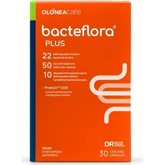 Προβιοτικό Olonea Bacteflora Plus - 30 κάψουλες image 0