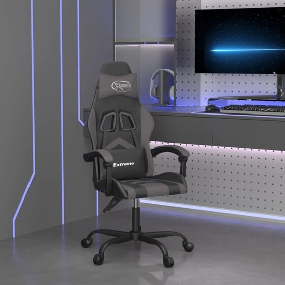 Καρέκλα Gaming VIDAXL 349595 από Τεχνητό Δέρμα - Μαύρο image 9